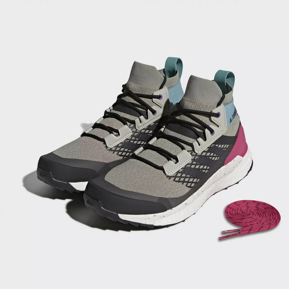 Adidas Terrex Free Hiker Tenis De Seguridad Grises Para Hombre (MX-31101)